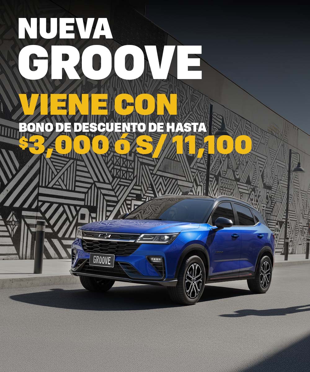 ¡llévate tu Chevrolet Groove este mes!