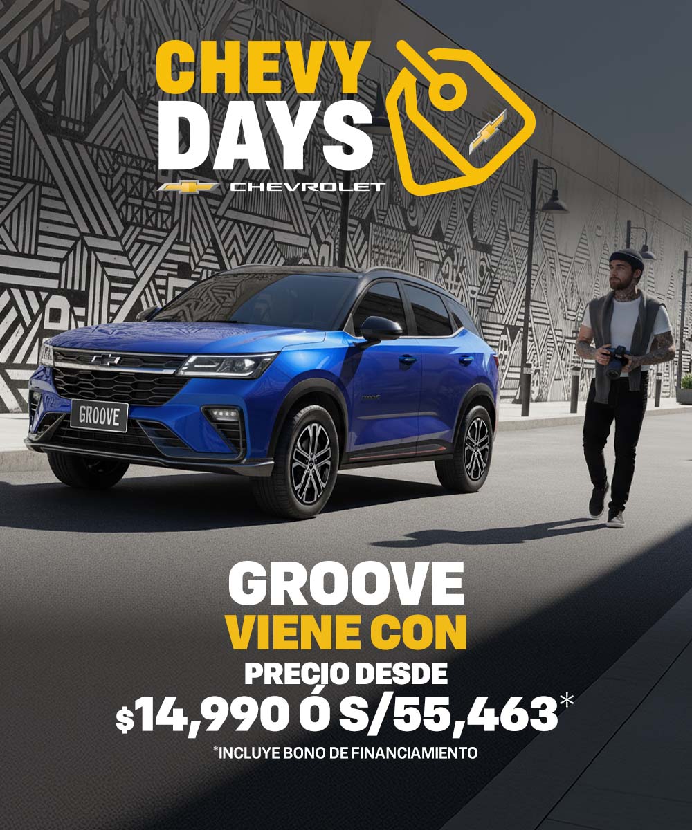 ¡llévate tu Chevrolet Groove este mes!