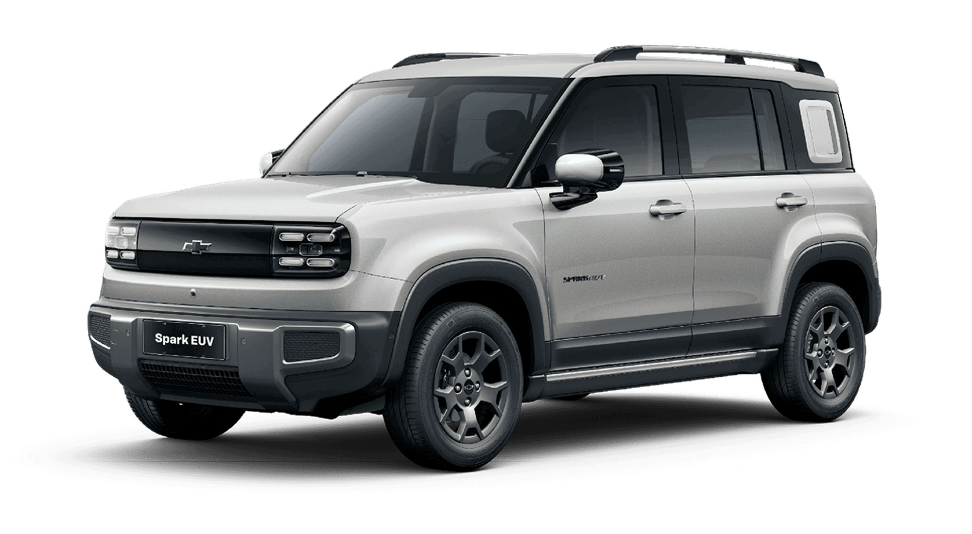 Chevrolet Spark EUV en blanco destello