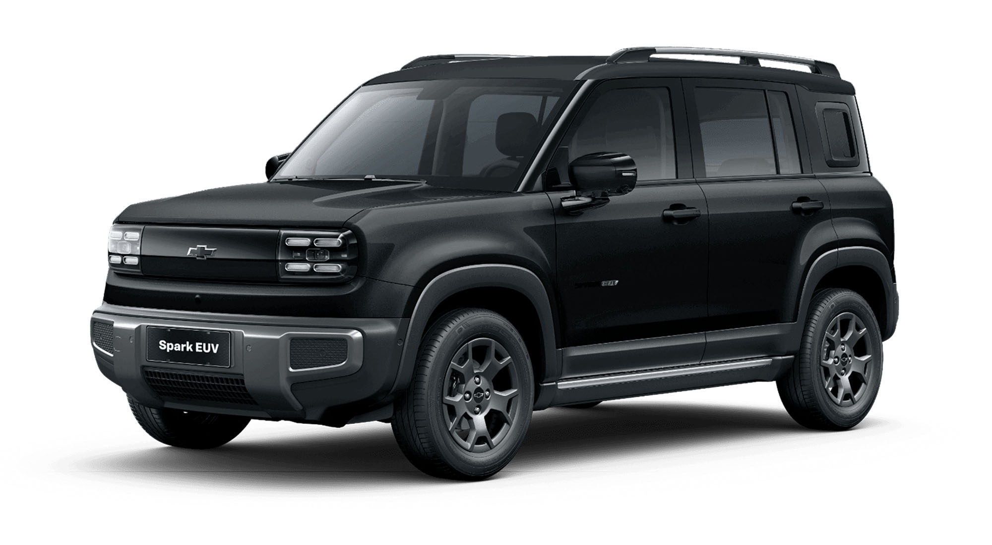 Chevrolet Spark EUV en negro galaxia