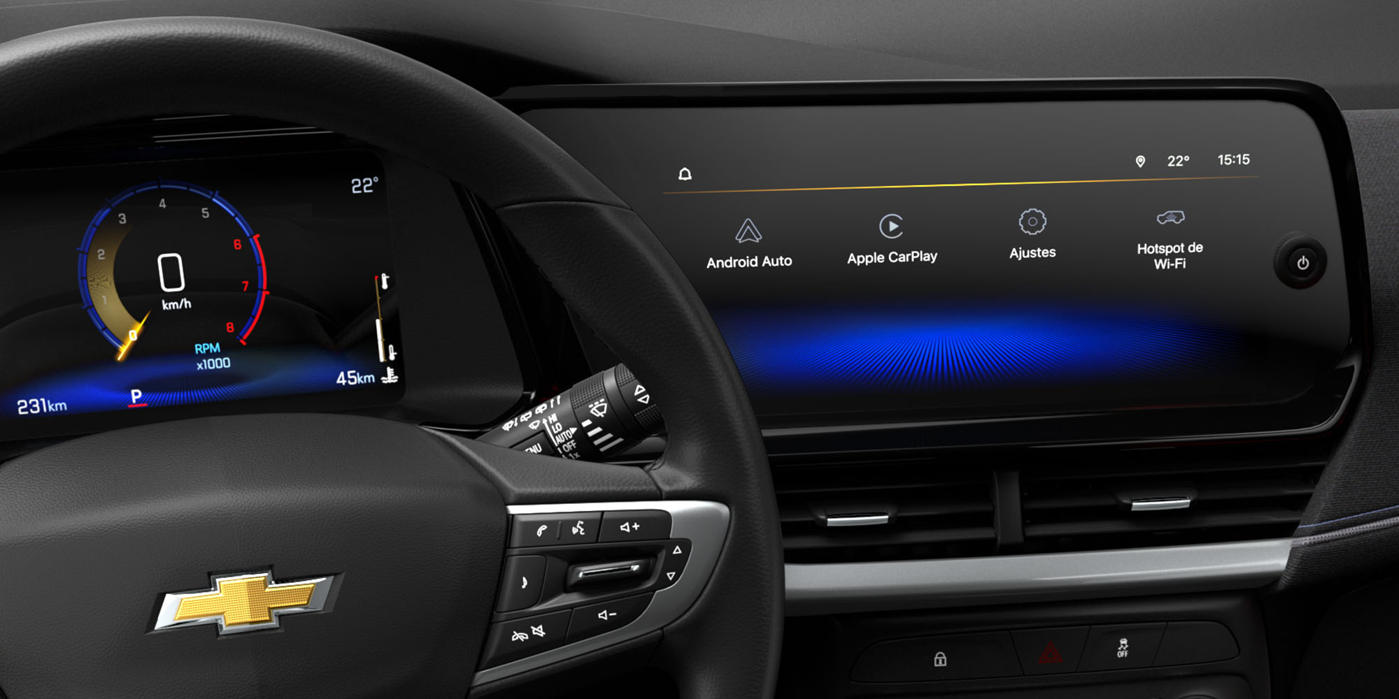 pantalla de Info-entretenimiento