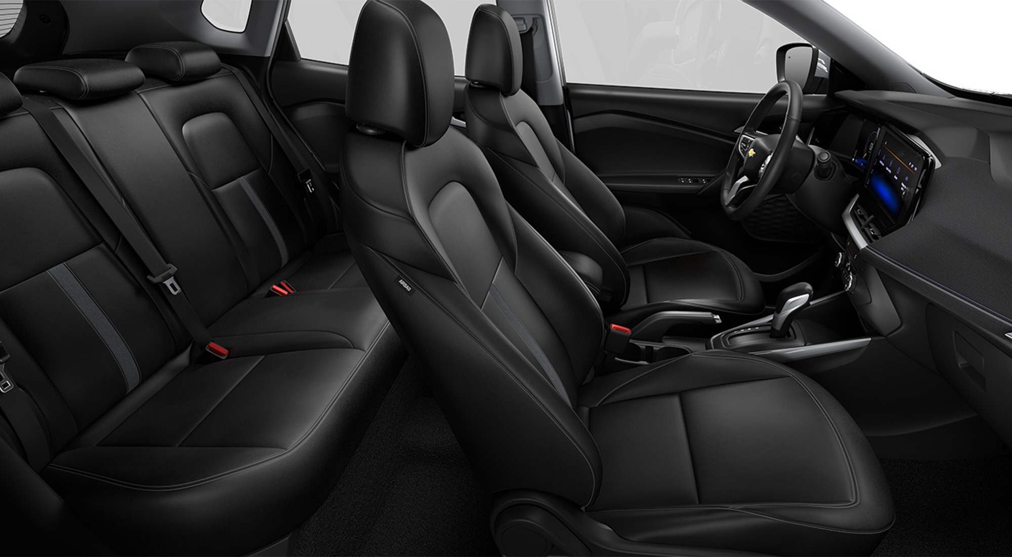 Chevrolet Tracker LTZ interior con acabdos sofisticados