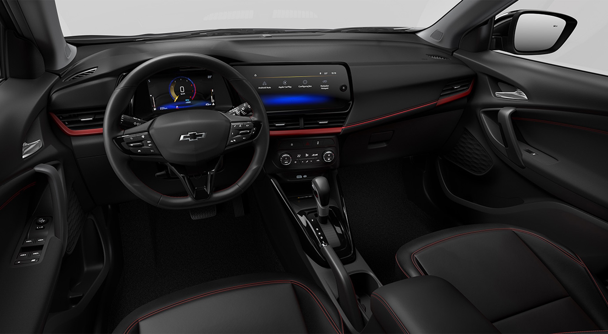 Chevrolet Tracker RS ambiente moderno y acogedor