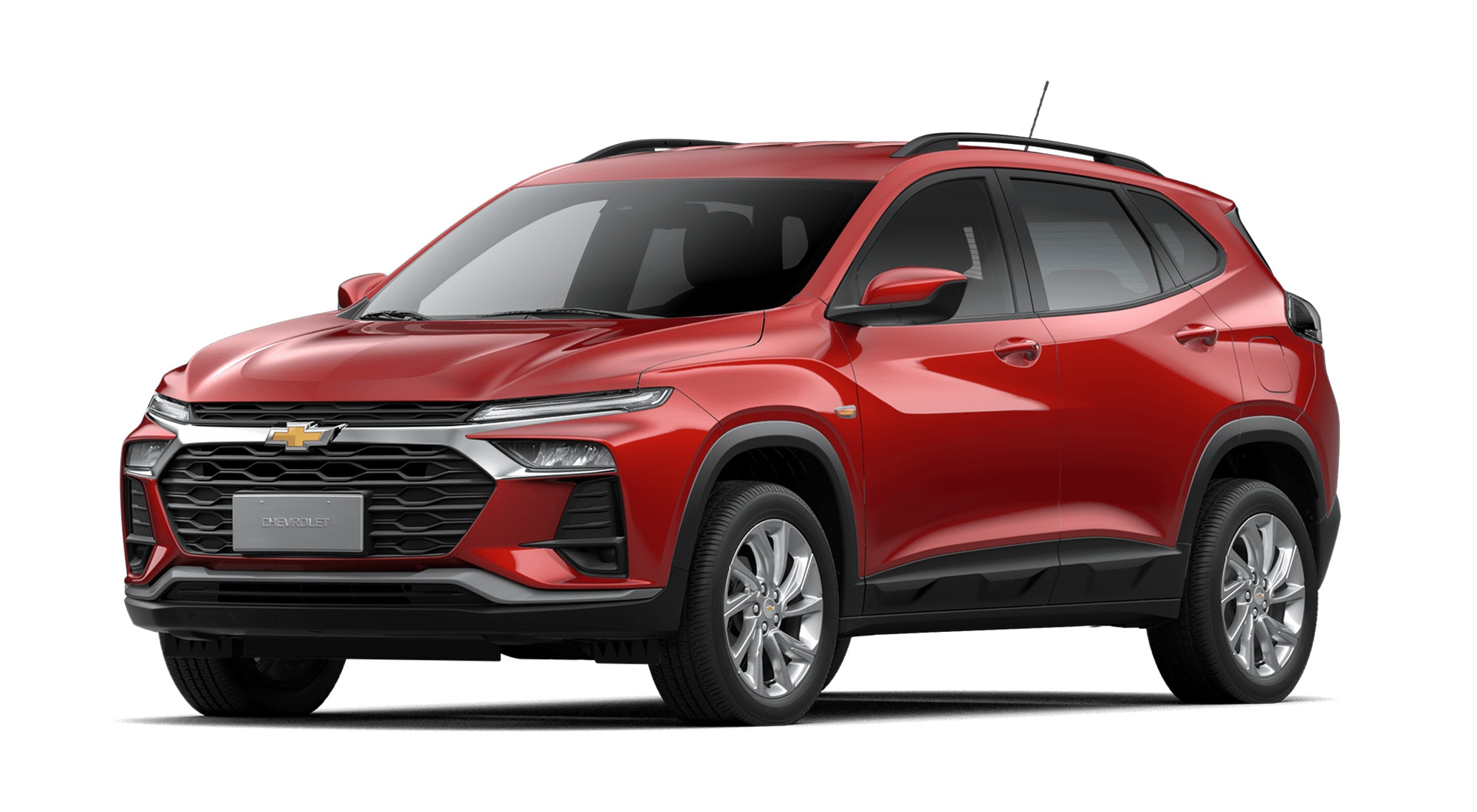 Chevrolet Tracker rojo fuego