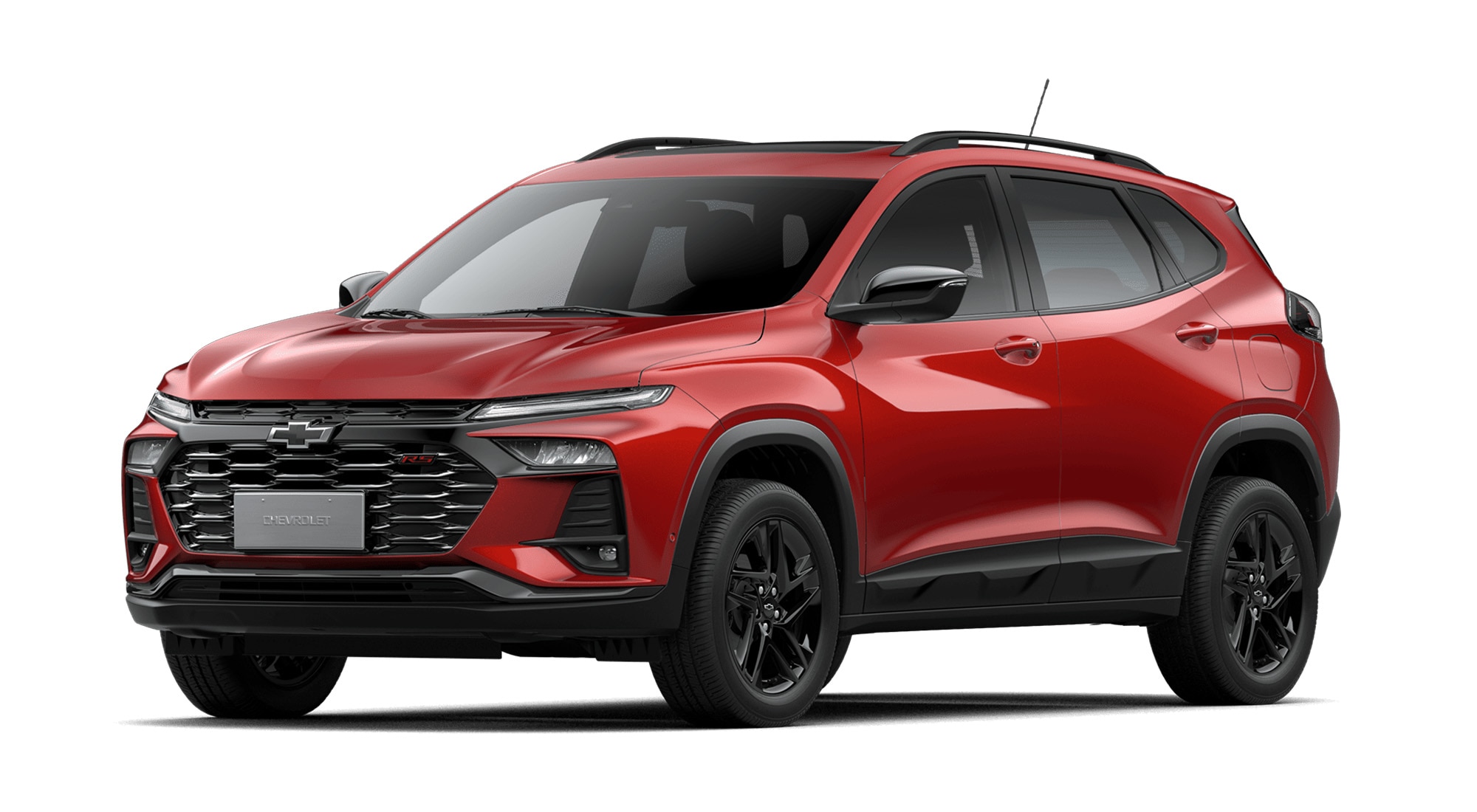 Chevrolet Tracker rojo fuego