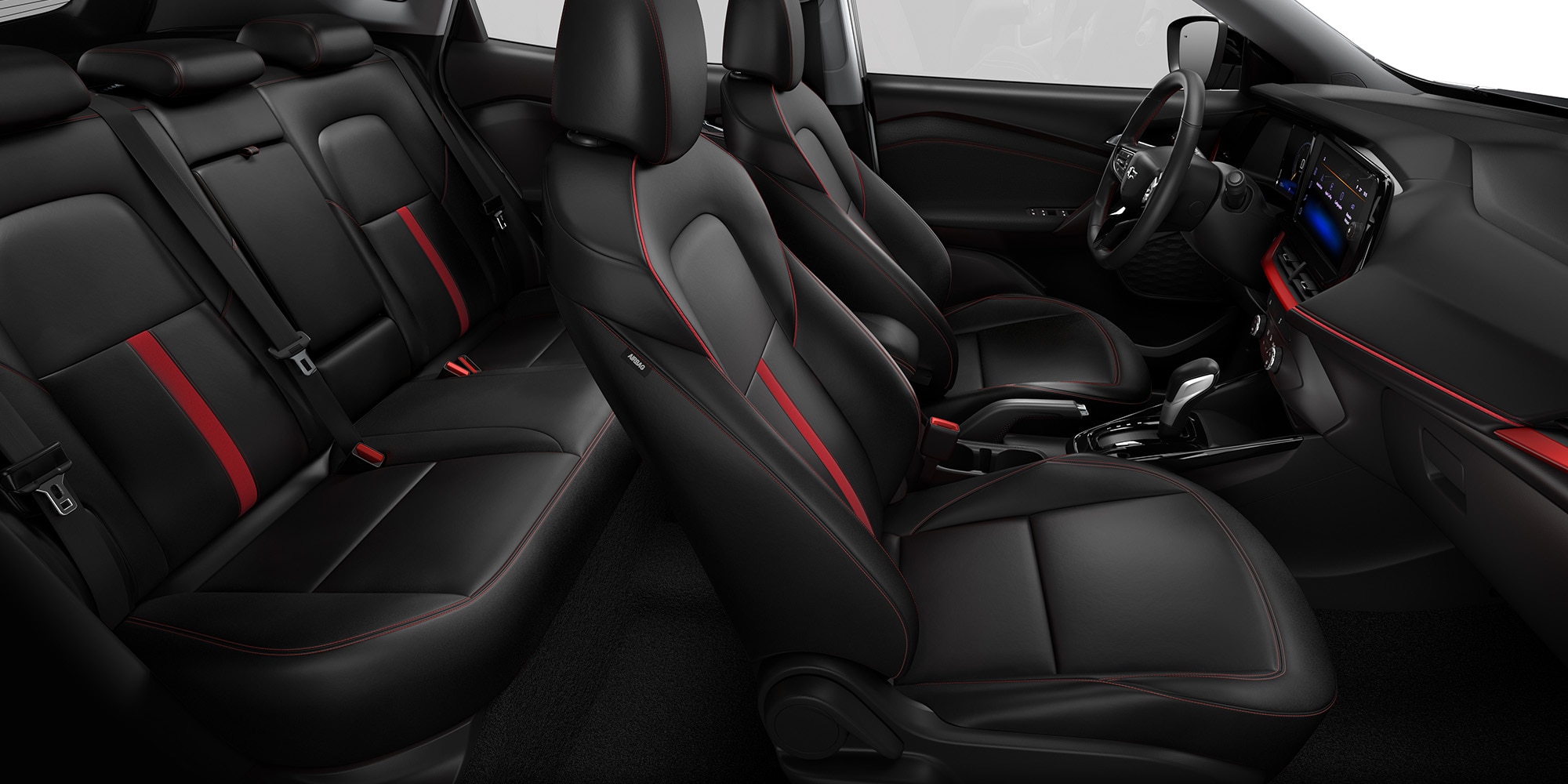 Interior Tracker 2026 con asientos más ergonómicos