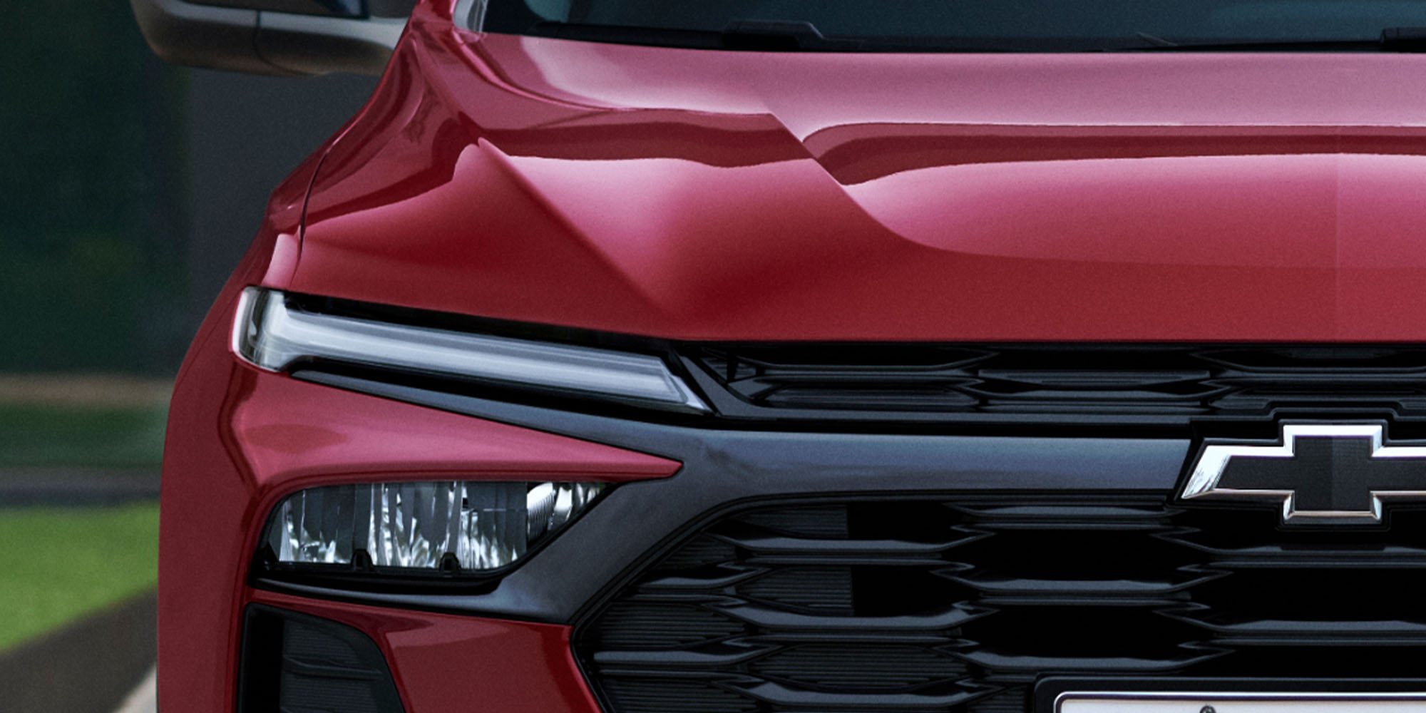 Faros LED frontales de la Chevrolet Tracker 2026