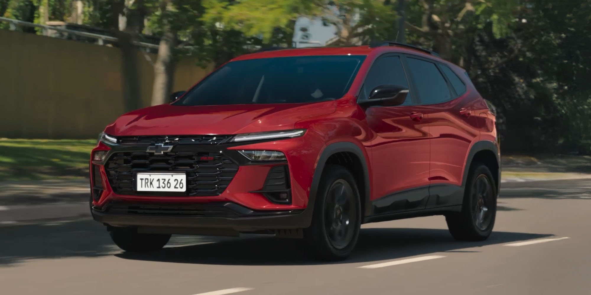 Chevrolet tracker nuevo diseño