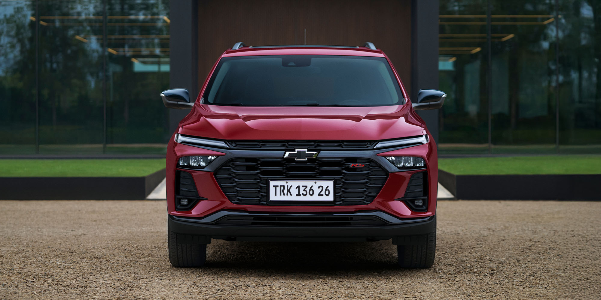 Vista frontal Tracker RS